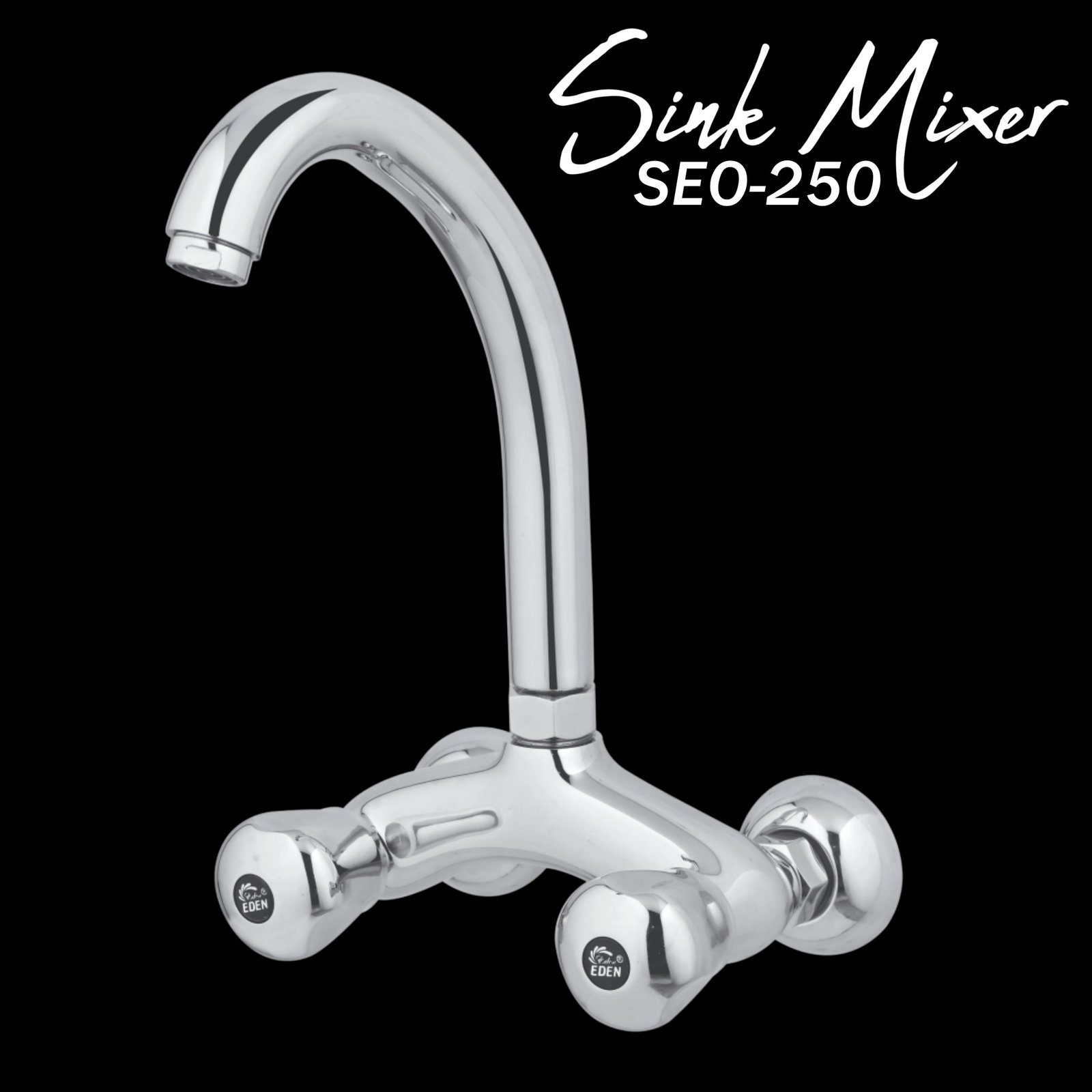 SEI 250 EDEN SINK MIXER WITH HIGH QUALITY CHROME ECONOMICAL & RELAIBLE BASIN TAPS, BASIN MIXER