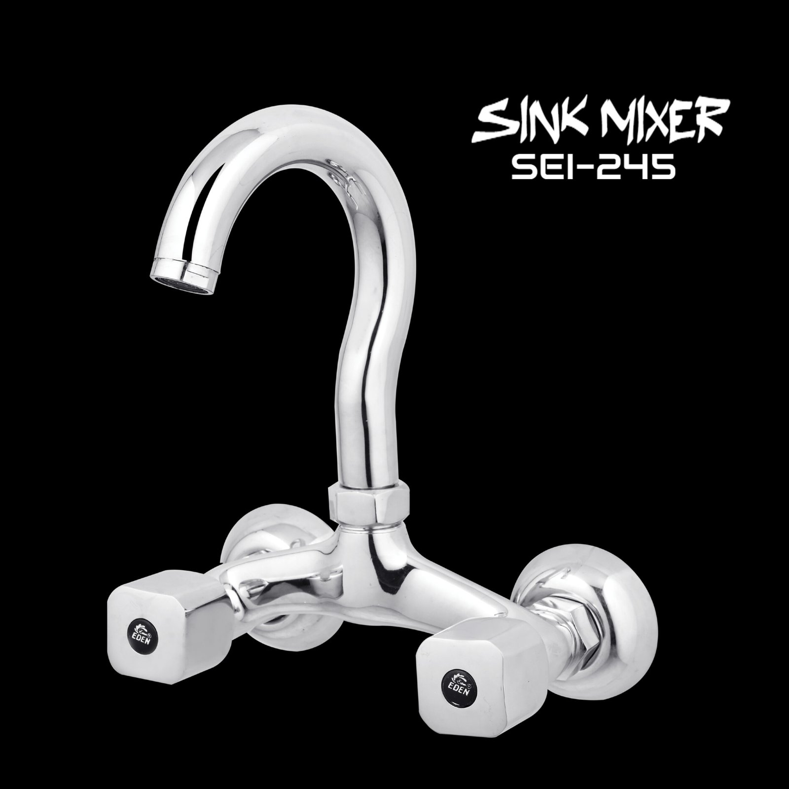 EDEN SINK MIXER WITH HIGH QUALITY CHROME SINK WASH SEI-245